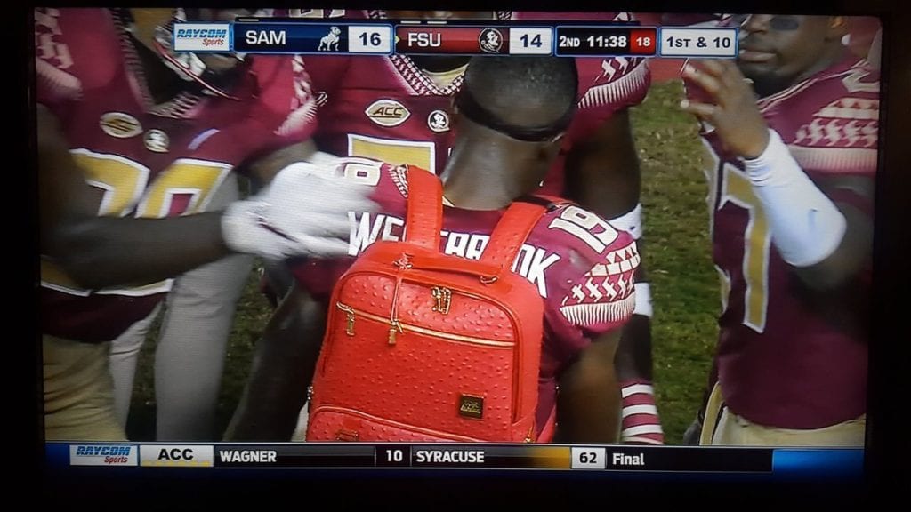 Miami Hurricanes Will Steal FSU s Lame Turnover Backpack and Fill It With Turnover Chain s and Send the Noles Packing