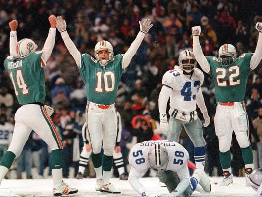 Relive 1993's Wild Cowboys-Dolphins Thanksgiving Showdown - FanBuzz